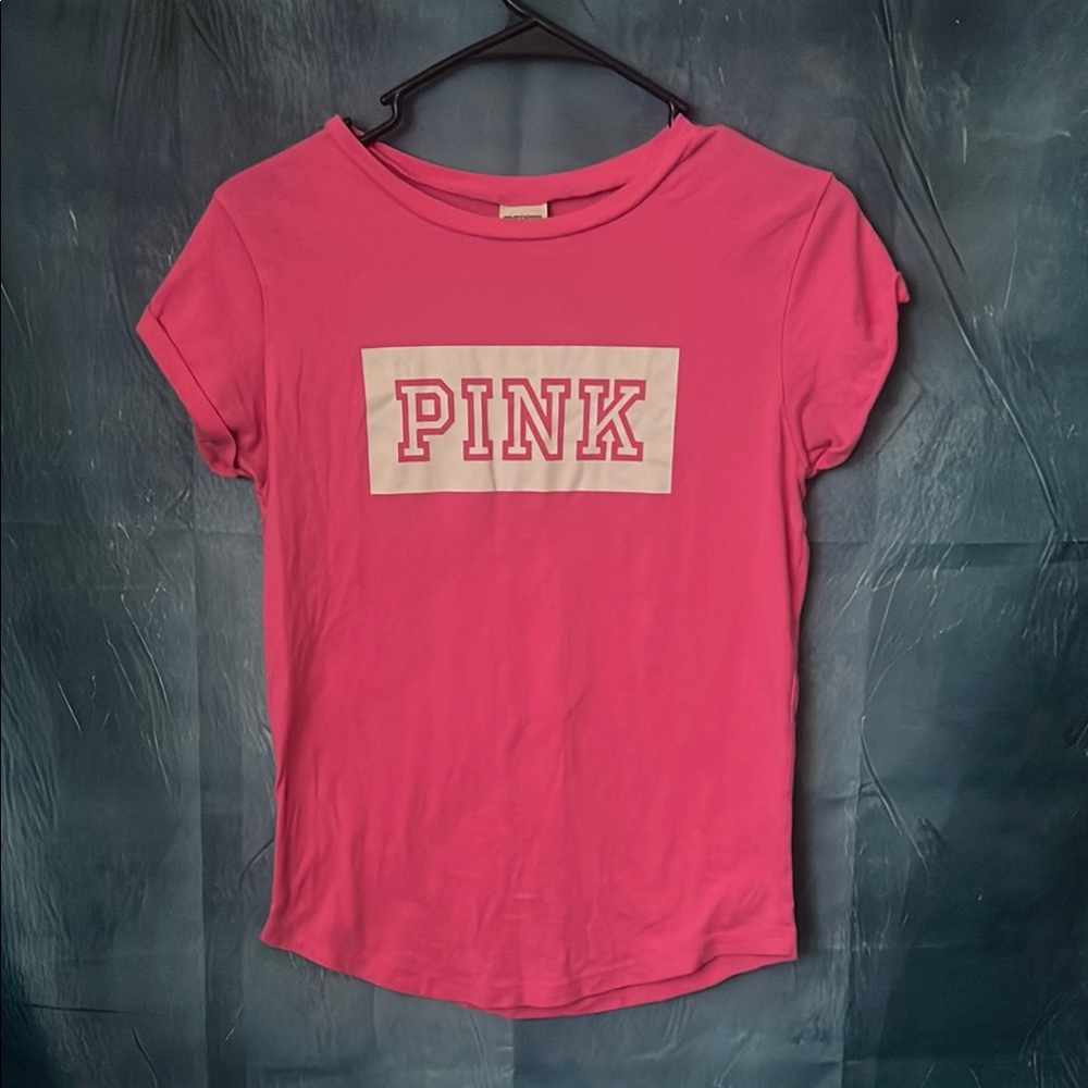 Victoria's Secret Pink T-Shirt - Hot Pink